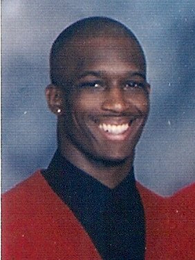 Marcus in his graduation robe