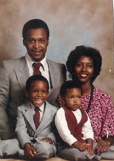 (1986): Marcus 4 years old and Jason 2 years old with his fat chubby cheeks