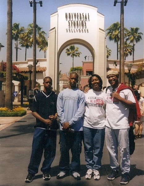 The Cassel Family  Outing 1999 at Universal Studios –we did a lot of walking, had a lot of fun